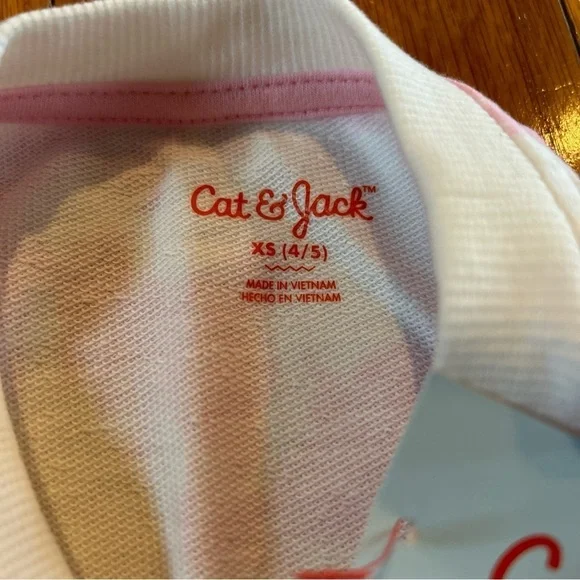 New 3 Piece Lot Old Navy Blue Skinny Jeans Shorts Cat & Jack Sweatshirt Size 4T - Picture 8 of 12